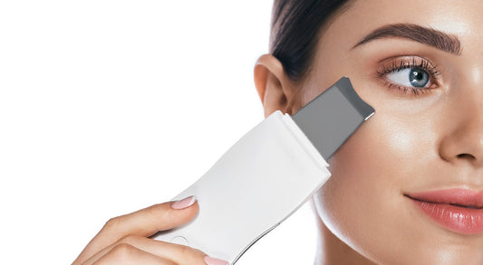 Peeling kawitacyjny twarz, szyja, dekolt + maska